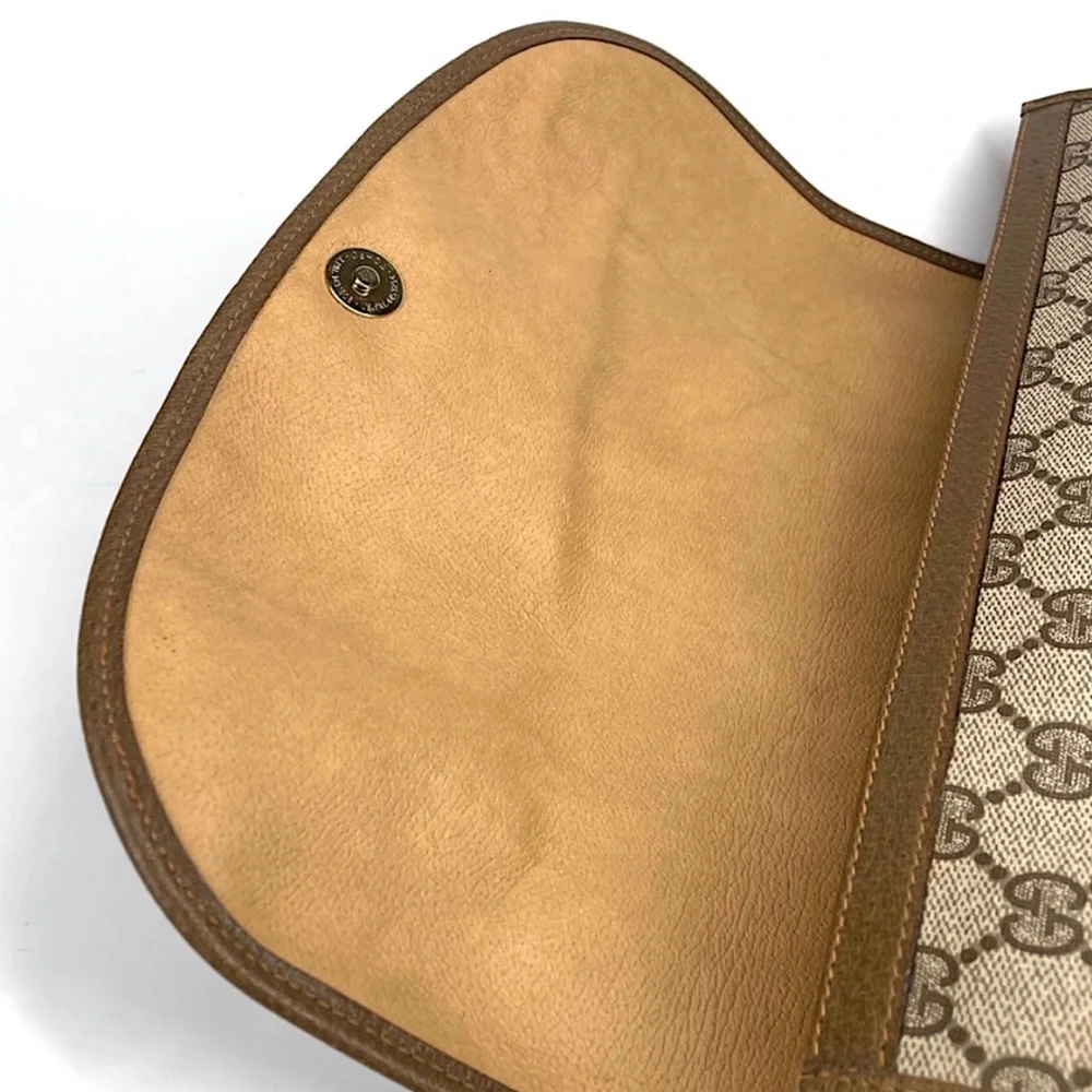 🔴SOLD🔴Gucci GG Monogram Ophidia Clutch - Picture 11 of 13